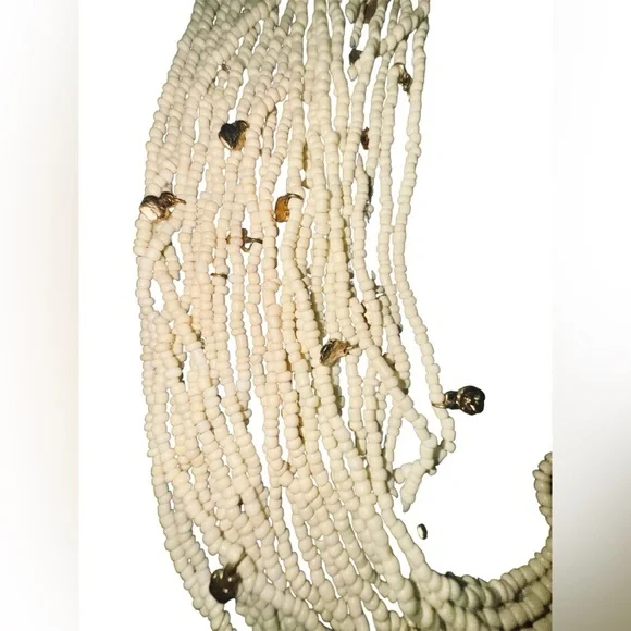 “Time and Tru” GORGEOUS CREAM COLORED NECKLACE NWOT - Picture 6 of 9